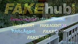 Public Agent Cherry Kiss Takes Anal Creampie in Public!