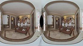 omg, naughty america got lauren phillips and natasha starr surprising bride katie morgan with a hot stripper for the bachelorette bash! 😍