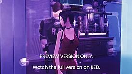 resident evil 3d hentai preview with monster licking pussy and intense cunilingus action