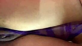 Filling my wet pussy with hard cock in POV.