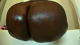 Marley Moore rides toy in intense anal play