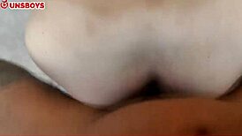 Intense Motel Sex with Double Penetration and Big Cock