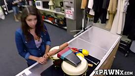 Pawnee Babe Kitty Catherine FUCKED Hard in the Back Office