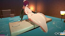 Emma feels intense satisfaction during orc massage sexcapades