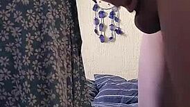 Hey, check this juicy latina cheerleader getting wild with cock, unreal!