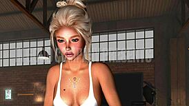 Full of interracial heat in 3D anime action