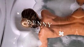 I saw the milf sunbathing and then fucked her inside the house