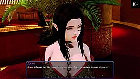 Harem Hotel gameplay with titty fuck and big cock action pt 12