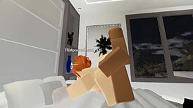 Robloxian Redhead Slutty Snowbunny Taking Care Of Her Daddy Part 1