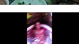 Teen Wife Invites You to Bathtub Fun with Flame on Instagram