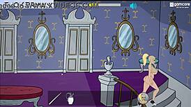 Futurani Fuckerman slams Ella with rough cumshot in V 0.2 gameplay