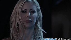 Milf and Teen Share Intimate Moments in Group Setting