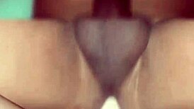 Insane inversion with husband using double dildo for wild play!