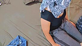 My step brother-in-law visits my room again