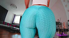 A homemade webcam story unfolds as a sexy teen 18+ slut rides a monster cock dildo passionately.