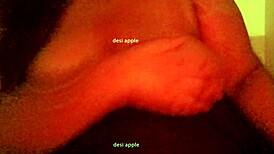 This north indian aunty has huge boobs, she's a milf.