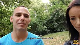 Hunt4k Guy Buys Trimmed Pussy in Public Park for Cash