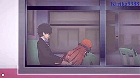 Hey, Futaba Sakura, Ann Takamaki, and Ren Amamiya in intense hentai sex! 😈