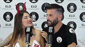 Sara Blonde Feels Intense Emotions During Spicy Interview In Buenos Aires