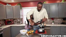 Teen Craves Stepdad's Huge Black Cock