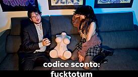 dee z grace reveals britney's rapping big tits voice in italian!