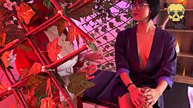 Massage room service turns into intense lesbian fuck.