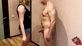 mistress tests slave's endurance with harsh ball kicking and squeezing tactics