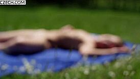 Yoga Outdoors with Alexis Crystal on XCzech