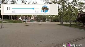 Brad's Girlfriend Craves Public Blowjobs and Proves It Outdoors