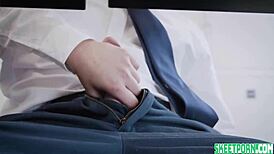 Teen Student Mia Kay in Library Getting Wild! What’s Next?