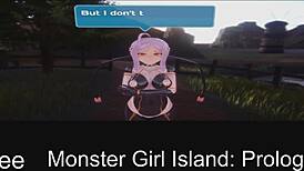 exploring monster girl island in prologue episode three