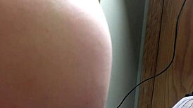 Beautiful BBW in homemade video: behind the scenes with big natural tits and ass