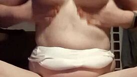 Busty camgirl shares exclusive compilation for premium followers