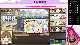 I Watch Vtuber Lewdneko Plays Evenicle Part 9 With Big Tits And Moaning