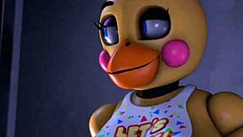 Just chilling as Vanny bangs Toy Chica in Fnaf 2