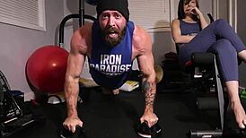 This Blonde Is Jumping On Me Like On A Trampoline!