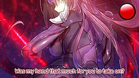 Scathach Commands, Endure My Hentai Joi Edging Training Now!