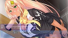 i messed up the words but asaka from akumeru family in part 8 of her route gets her big ass and tits bossed around by the pawg president in this anime hentai facial scene