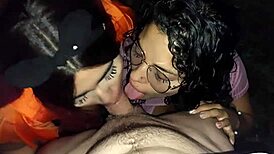 Wild Public Trio with Cousin and Neighbor in Medellin!