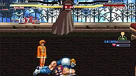 brian battles selcer in anime hentai cumshot scene