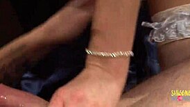 Man, his thick dick totally satisfies this busty chick in the bedroom.