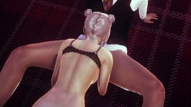 Skinny Blondie Anya Riding A Huge Cock Pov.