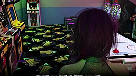 complete gameplay with cum, fingering, and big cock action outdoors