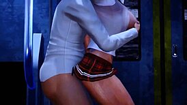 Chun Li bent over for doggystyle in hentai 3D part 02