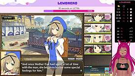 I Watch Vtuber Lewdneko Plays Evenicle Part 9 With Big Tits And Moaning