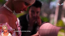 We titty fucked a blonde in the park with licks and blowjobs 😍