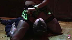 does her hot savior deserve to lick her wet pussy as a reward?