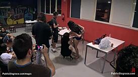 Spanish Babe Anal Fucked Hard in Public Outdoor Scene