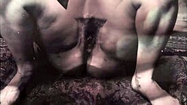 oh my god! my secret life flipped upside down with hairy retro action!