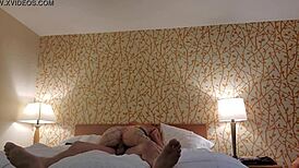 Blonde Whore Bound in Fishnets Ready for Big Cock